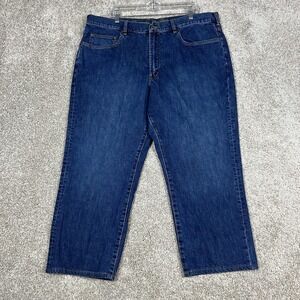 Tommy Bahama Jeans Mens 42x26 Blue Classic Fit Straight Leg Denim Pants‎ Casual